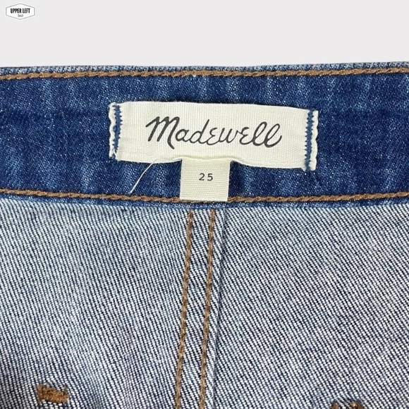 Madewell Zip Denim Jean A-line Skirt with Pockets Style G5457 - Picture 11 of 12